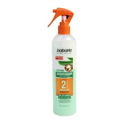 اسپری دو فاز مو باباریا Babaria مدل Aloe Vera
