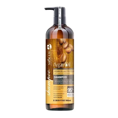 شامپو مو فاقد سولفات لایتنس مدل Argan Oil